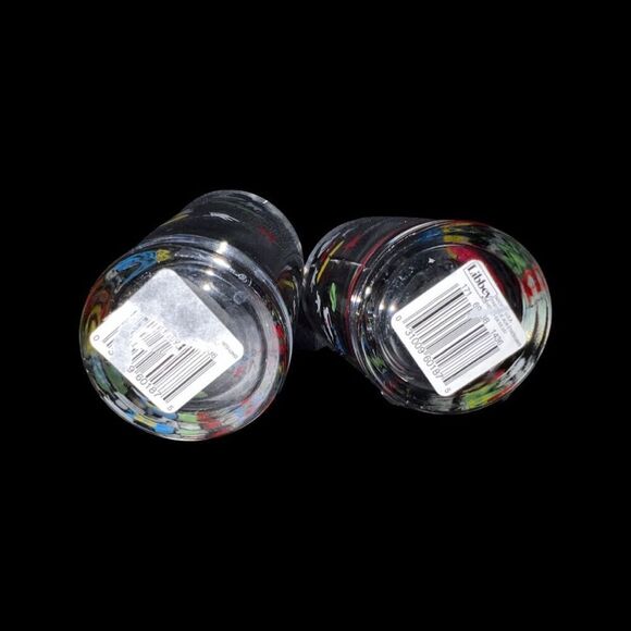 Set of 2 Libby Micky Mouse Clear Drinking Glasses 14oz - Picture 3 of 3